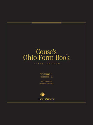 cover image of Couse's Ohio Form Book